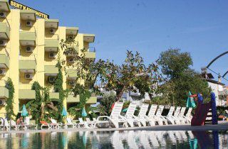 Sertkaya Hotel Сиде Экстерьер фото